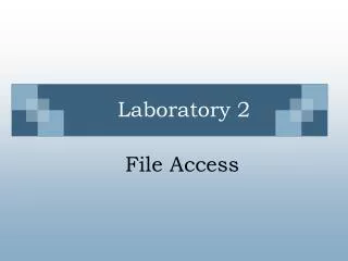 laboratory 2