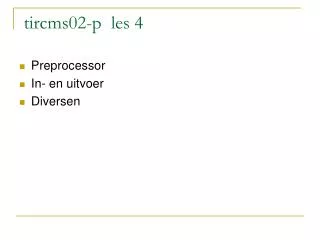 tircms02 p les 4