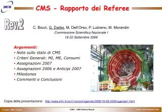 cms rapporto dei referee