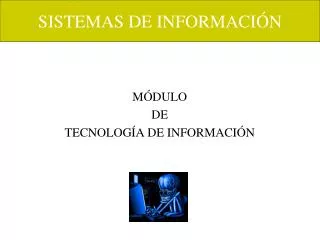 sistemas de informaci n