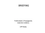 BRIEFING - slide 1