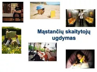 m stan i skaitytoj ugdymas
