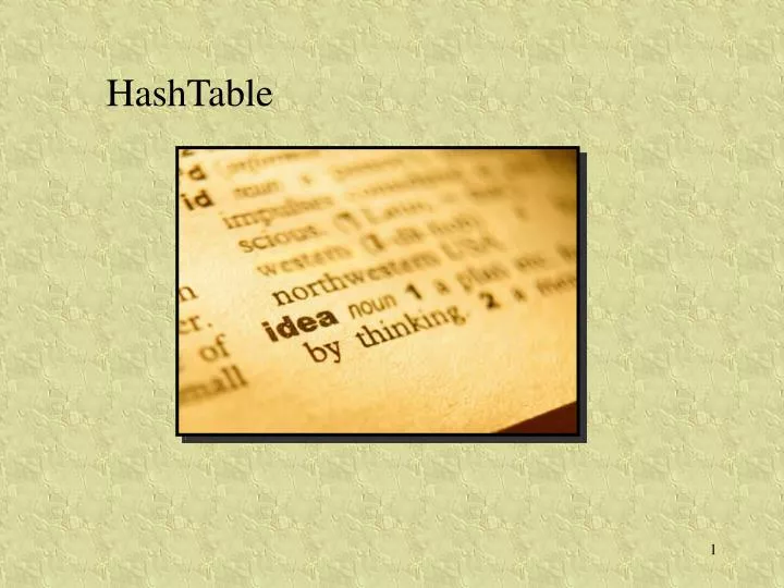 hashtable