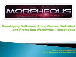 Developing Software, Apps, Games, Websites and Promoting