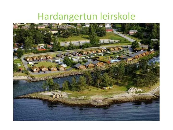 hardangertun leirskole