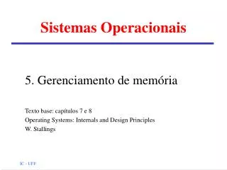 sistemas operacionais