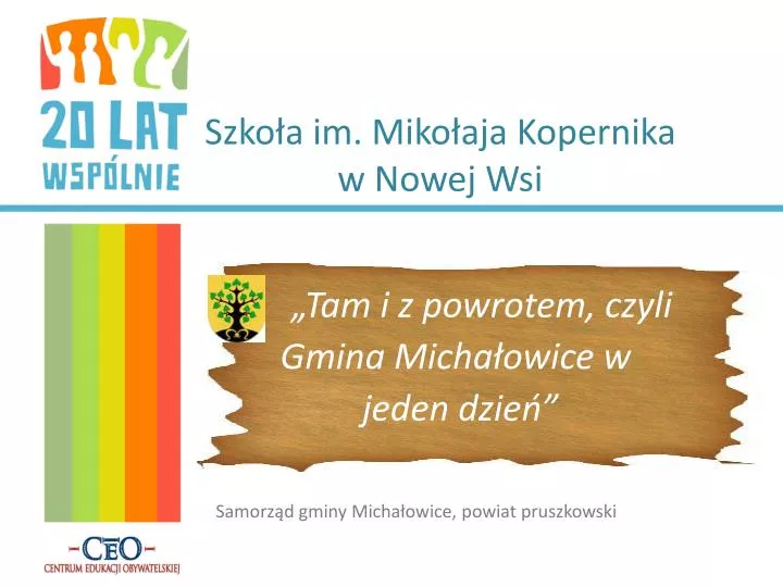 PPT - Szkoła Im. Mikołaja Kopernika W Nowej Wsi PowerPoint Presentation ...