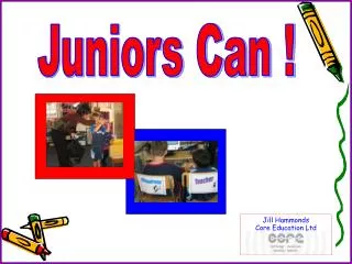 Juniors Can !