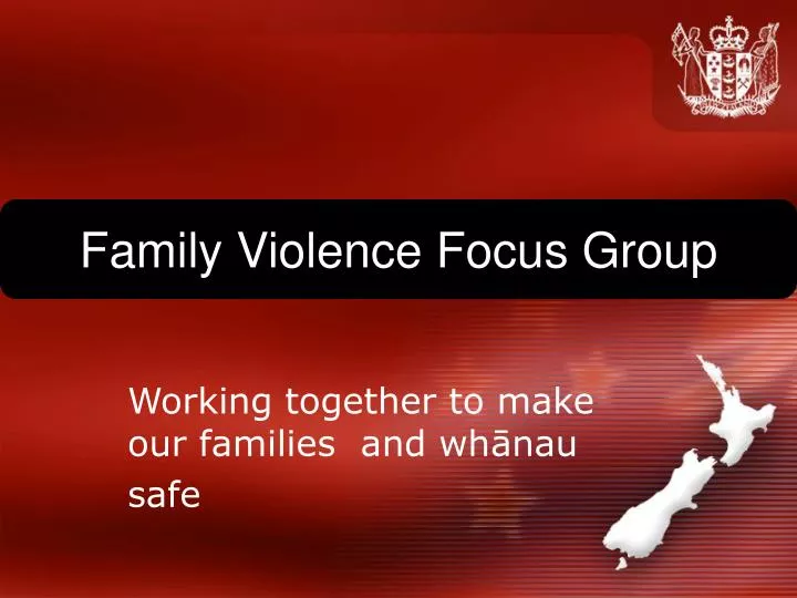 family violence focus group