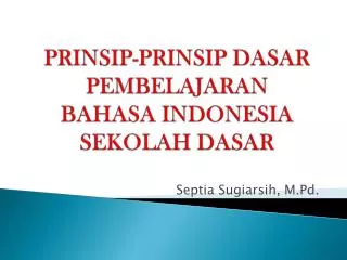 PPT - Prinsip Pembelajaran Dan Motivasi PowerPoint Presentation, Free ...