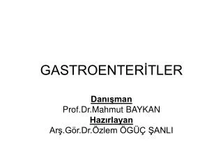 gastroenter tler