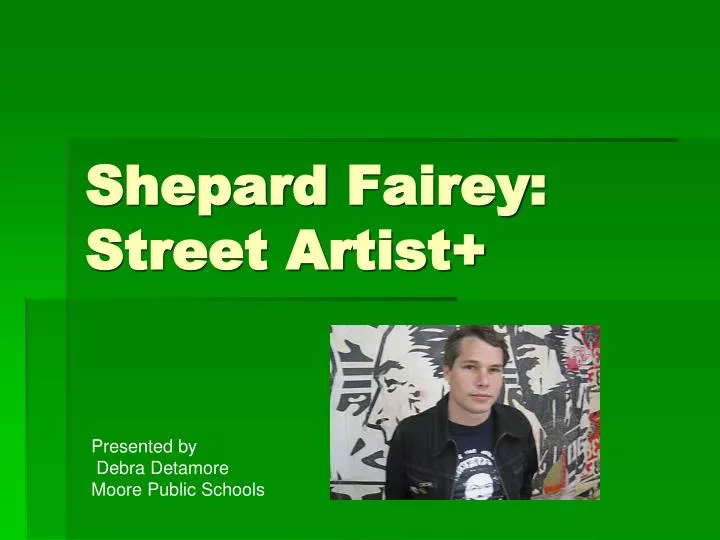 shepard fairey street artist