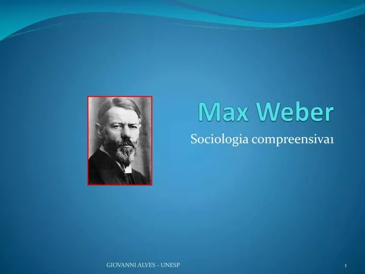 max weber