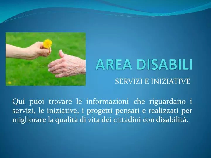 area disabili