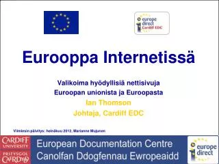 europe on the internet