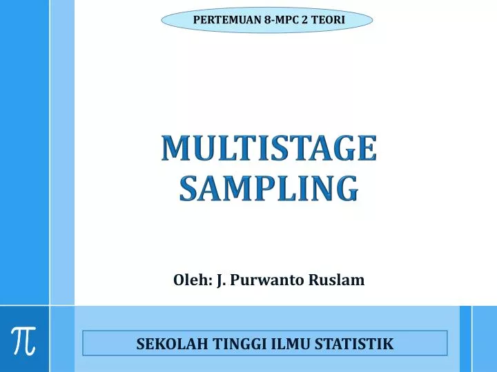 multistage sampling