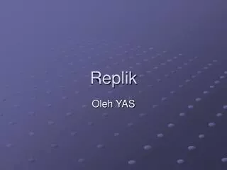 replik