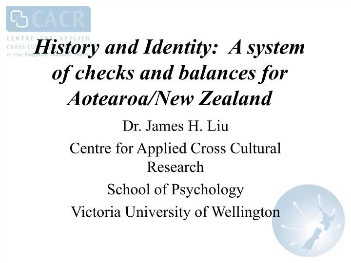 history and identity a system of checks and balances for aotearoa new zealand