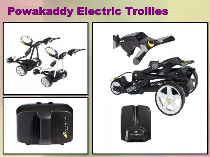 powakaddy electric trollies