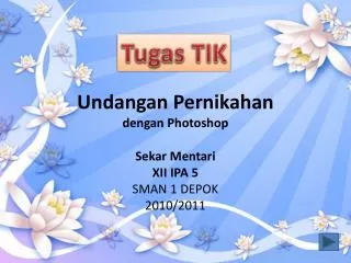 undangan pernikahan dengan photoshop