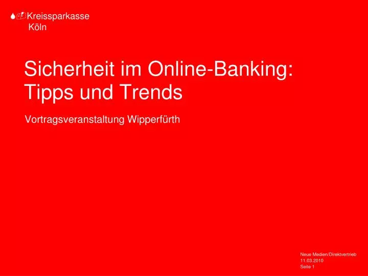 sicherheit im online banking tipps und trends