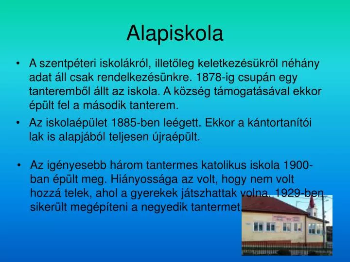 alapiskola