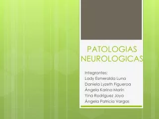 patologias neurologicas