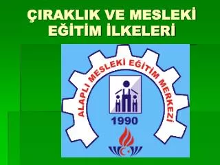 iraklik ve meslek e t m lkeler