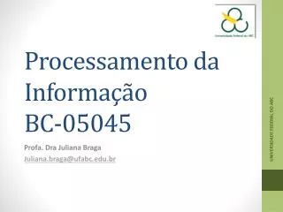 processamento da informa o bc 05045