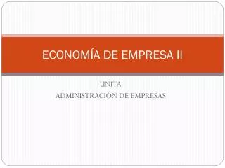 econom a de empresa ii