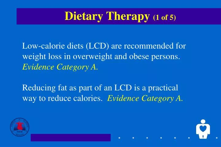 dietary therapy 1 of 5