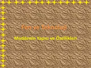 fen ve teknoloji