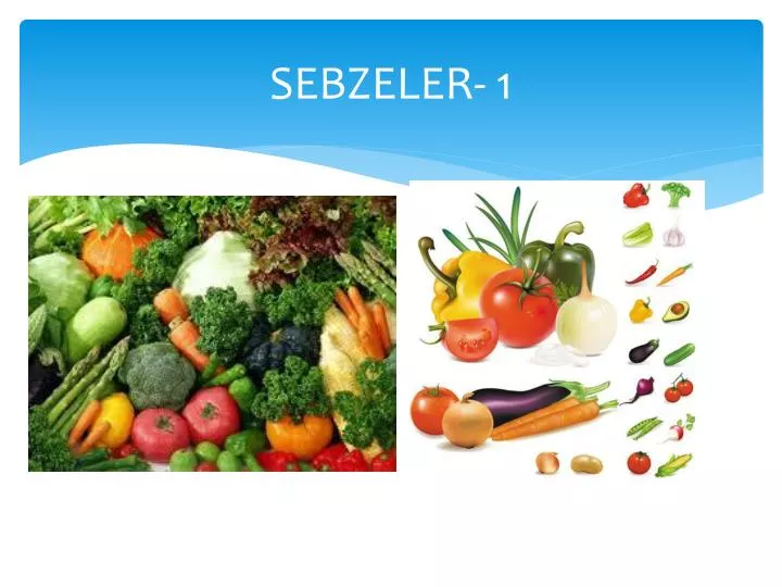 sebzeler 1