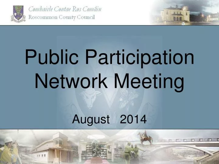 public participation network meeting