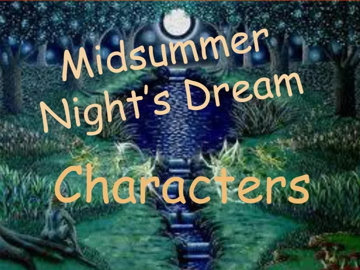 midsummer night s dream