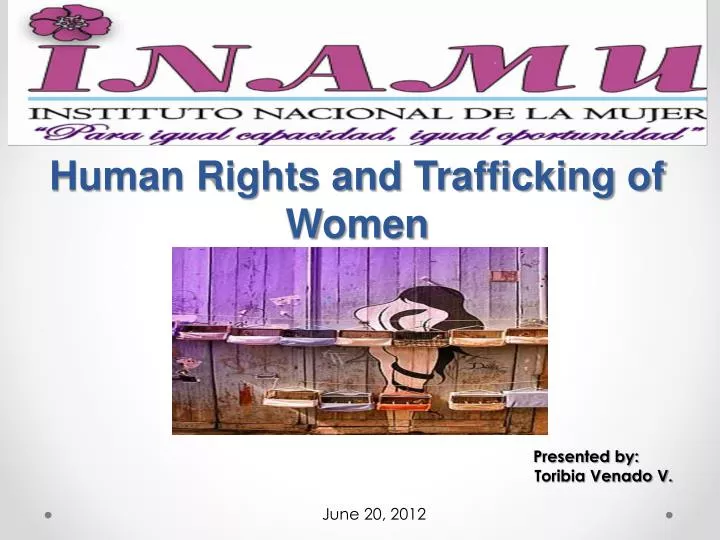 human rights and trafficking of women