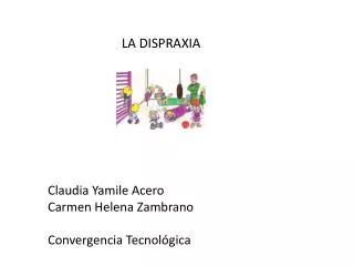 la dispraxia