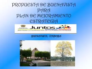 propuesta de buenavista para plan de mejoramiento estrategia
