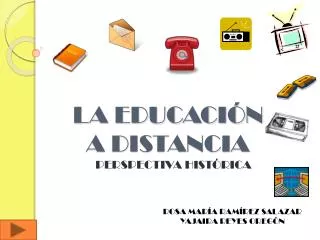 la educaci n a distancia