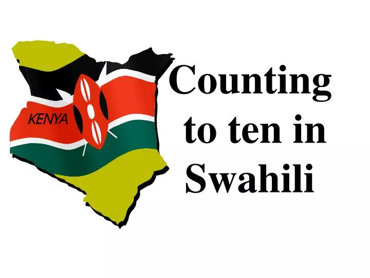 counting to ten in swahili