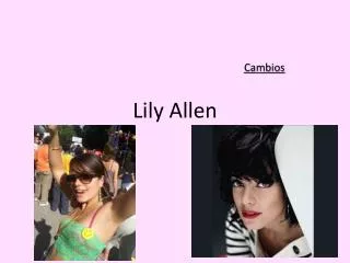 lily allen