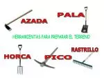 HERRAMIENTAS PARA PREPARAR EL TERRENO - slide 1
