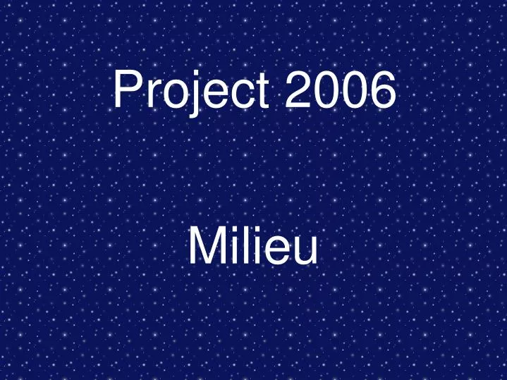 project 2006