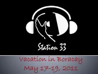 Vacation in Boracay May 17-19, 2011