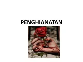 penghianatan