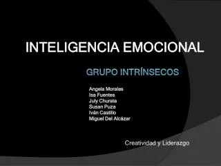 creatividad y liderazgo