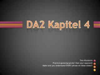 da2 kapitel 4
