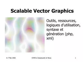 scalable vector graphics