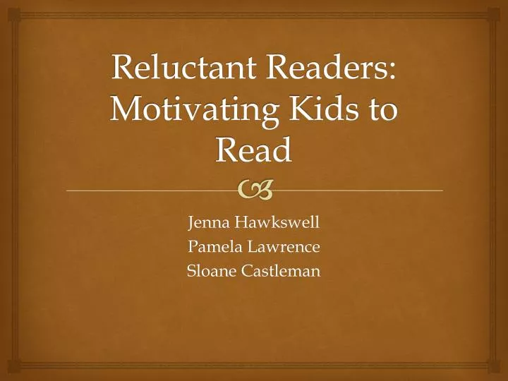 reluctant readers motivating kids to read