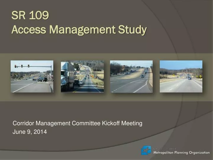 sr 109 access management study